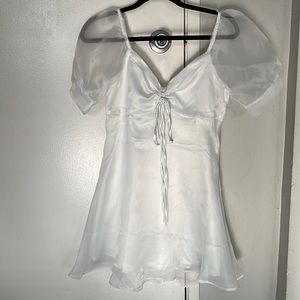 NEW handmade small white cupcake dress